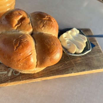 Mala Ocean Tavern - The infamous taro bread and honey butter - Seafood Near Me - Lahaina, Hawaii Mala Ocean Tavern - The infamous taro bread and honey butter - Seafood Near Me - Lahaina, Hawaii