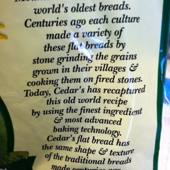 Cedar's Mediterranean Foods - Cedar's Mountain Bread story - Specialty Food Near Me - Ward Hill, Massachusetts Cedar's Mediterranean Foods - Cedar's Mountain Bread story - Specialty Food Near Me - Ward Hill, Massachusetts