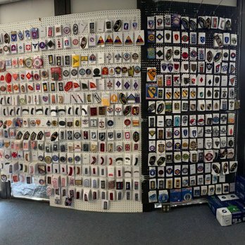 Top's Military Supply - We carry a very large selection of patches from military units to flags and morale patches. We carry Velcro and sew on patches! - Military Surplus Near Me - Clovis, California Top's Military Supply - We carry a very large selection of patches from military units to flags and morale patches. We carry Velcro and sew on patches! - Military Surplus Near Me - Clovis, California