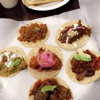 Guisados - Sampler and a tamale - Tacos Near Me - Burbank, California