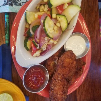 Barrio Queen - Chicken fingers for the little one. Spent about 20 minutes to long in the oven. - Mexican Near Me - Gilbert, Arizona Barrio Queen - Chicken fingers for the little one. Spent about 20 minutes to long in the oven. - Mexican Near Me - Gilbert, Arizona