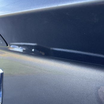 Caliber Collision - Back tailgate, they buffed out one area and end up doing more damage in another area - Body Shops Near Me - Bowling Green, Kentucky