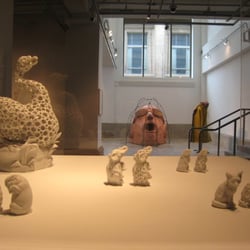 Urban Arts Space - Goose, pigs, elephants, bunnies, fox