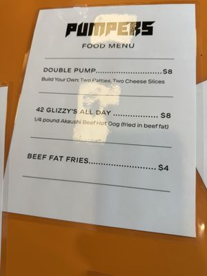 Menu photo 7 Pumpers San Antonio, TX Menu photo 7 Pumpers San Antonio, TX