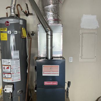 Air Attack Heating and Cooling  - 80,000 btu Goodman furnace install in Monterey - Heating & Air Conditioning/HVAC Near Me - Sacramento , California