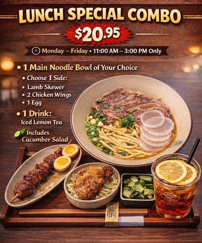 Food from Highland Noodles
