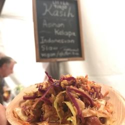 LA Times The Taste - Kasih (upscale Indonesian)'s peanut slaw