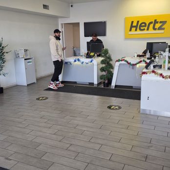 Hertz Rent A Car - Lobby and Front Desks - Car Rental Near Me - Northridge, California Hertz Rent A Car - Lobby and Front Desks - Car Rental Near Me - Northridge, California