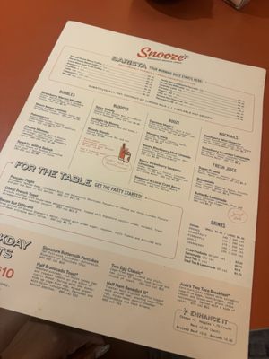 Menu photo 5 Snooze, an A.M. Eatery Dallas, TX Menu photo 5 Snooze, an A.M. Eatery Dallas, TX