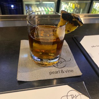 Pearl & Vine - Caribbean Old Fashioned - New American Near Me - Katy, Texas Pearl & Vine - Caribbean Old Fashioned - New American Near Me - Katy, Texas