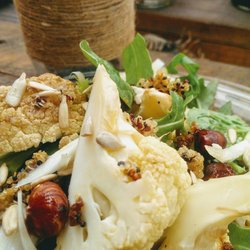 Pickled & Pressed - Cauliflower and hazelnut salad
