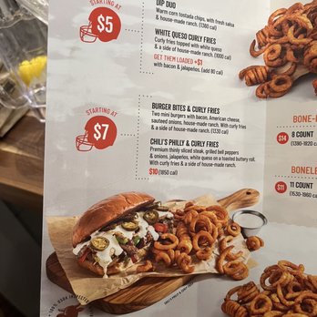 Chili's - Menu - American Near Me - Tyler, Texas