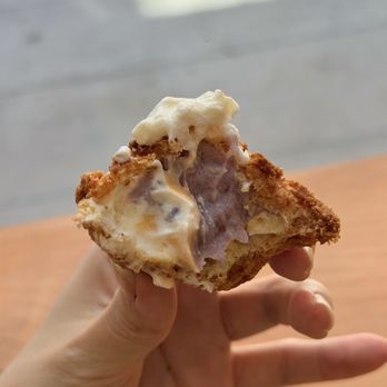 Browned - Taro salty egg puff - Coffee & Tea Near Me - San Gabriel, California Browned - Taro salty egg puff - Coffee & Tea Near Me - San Gabriel, California