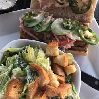 Cascadia Public House - Vegan bahn mi on a super good baguette - Gastropubs Near Me - Spokane, Washington Cascadia Public House - Vegan bahn mi on a super good baguette - Gastropubs Near Me - Spokane, Washington
