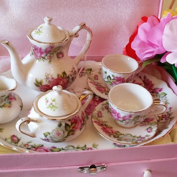 Lisa's Tea Treasures - Cute tea set for purchase! - Tea Rooms Near Me - Los Altos, California Lisa's Tea Treasures - Cute tea set for purchase! - Tea Rooms Near Me - Los Altos, California