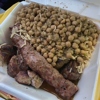 Kabob Palace - Chicken and Beef, Chick Peas, and Rice - Afghan Near Me - Arlington, Virginia Kabob Palace - Chicken and Beef, Chick Peas, and Rice - Afghan Near Me - Arlington, Virginia