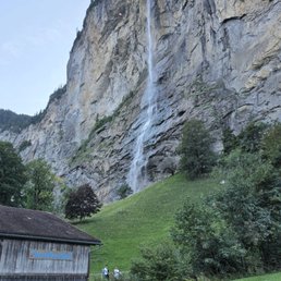 Staubbach Fall in Lauterbrunnen