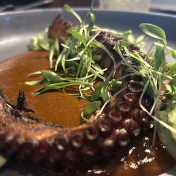 Enye Latin Table - Pulpo a la parrilla. Always tender. - Latin American Near Me - Clayton, California Enye Latin Table - Pulpo a la parrilla. Always tender. - Latin American Near Me - Clayton, California