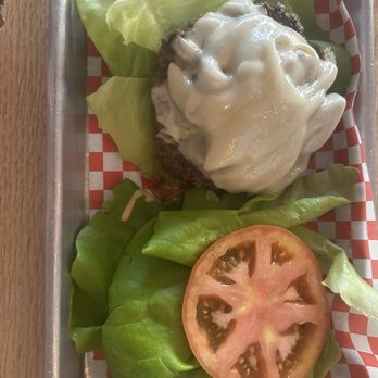 Honolulu Burger Company - Kaimuki - Mushroom Mushroom Burger on lettuce wrap ($2.50 up charge but it is nice local lettuce) - Burgers Near Me - Honolulu, Hawaii Honolulu Burger Company - Kaimuki - Mushroom Mushroom Burger on lettuce wrap ($2.50 up charge but it is nice local lettuce) - Burgers Near Me - Honolulu, Hawaii
