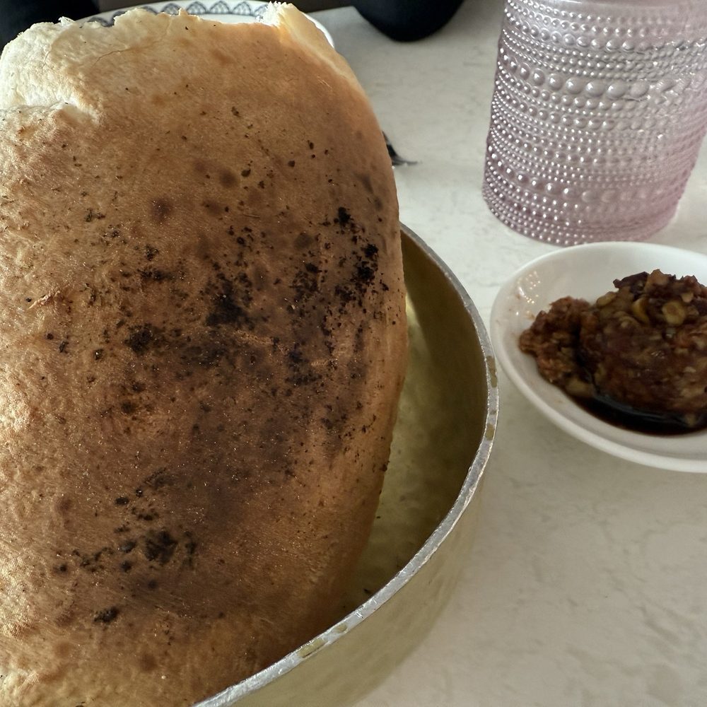 Villa Yara - Bread and olive spread - Mediterranean Near Me - Washington, DC, District of Columbia