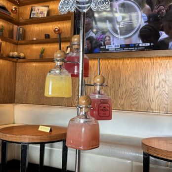 3rd Base LA - Prickly pear, mango, strawberry, watermelon margaritas - Sports Bars Near Me - Los Angeles, California