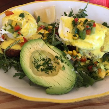 Kitchen Mouse Cafe - Jackfruit Crabby Cakes Benedict* - Vegan Near Me - Los Angeles, California Kitchen Mouse Cafe - Jackfruit Crabby Cakes Benedict* - Vegan Near Me - Los Angeles, California