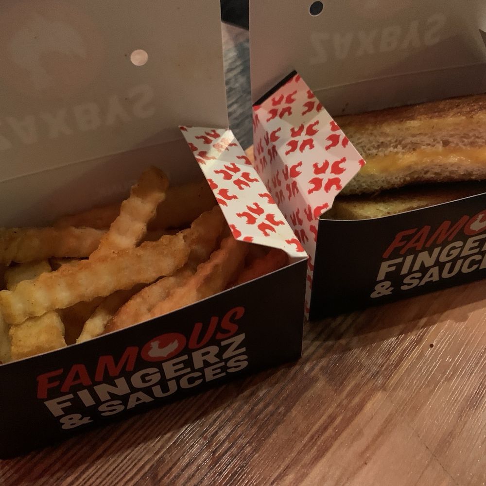 Zaxbys - Grilled cheese meal with fries and a small drink - Chicken Wings Near Me - Charlottesville, Virginia