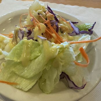 Thai BBQ - Salad that came with the lunch special - Thai Near Me - Union City, California