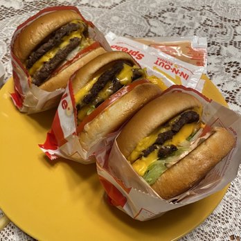 In-N-Out Burger - Double Double Cheeseburger - Burgers Near Me - Sparks, Nevada