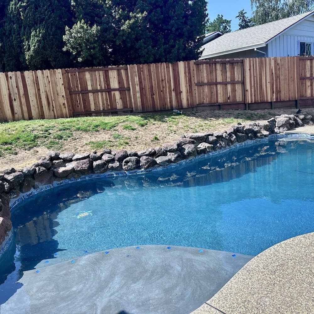 Generation Pool Plastering - Finished product with our new Cabo shelf and a med gray plaster! - Pool & Hot Tub Service Near Me - West Sacramento, California Generation Pool Plastering - Finished product with our new Cabo shelf and a med gray plaster! - Pool & Hot Tub Service Near Me - West Sacramento, California