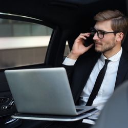 Safe Transportation - Handle your business when we drive you in style.