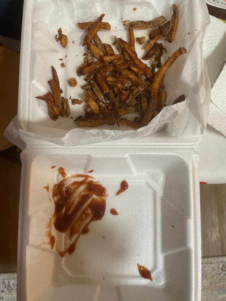 Food from Famous Ernie's Steaks
