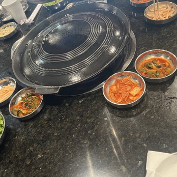 Honey Pig BBQ - Banchan - Korean Near Me - Houston, Texas