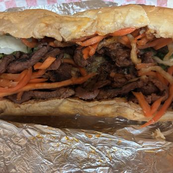 Pho Hong Saigon - Grilled pork sandwich $8 - Vietnamese Near Me - Dillon, South Carolina