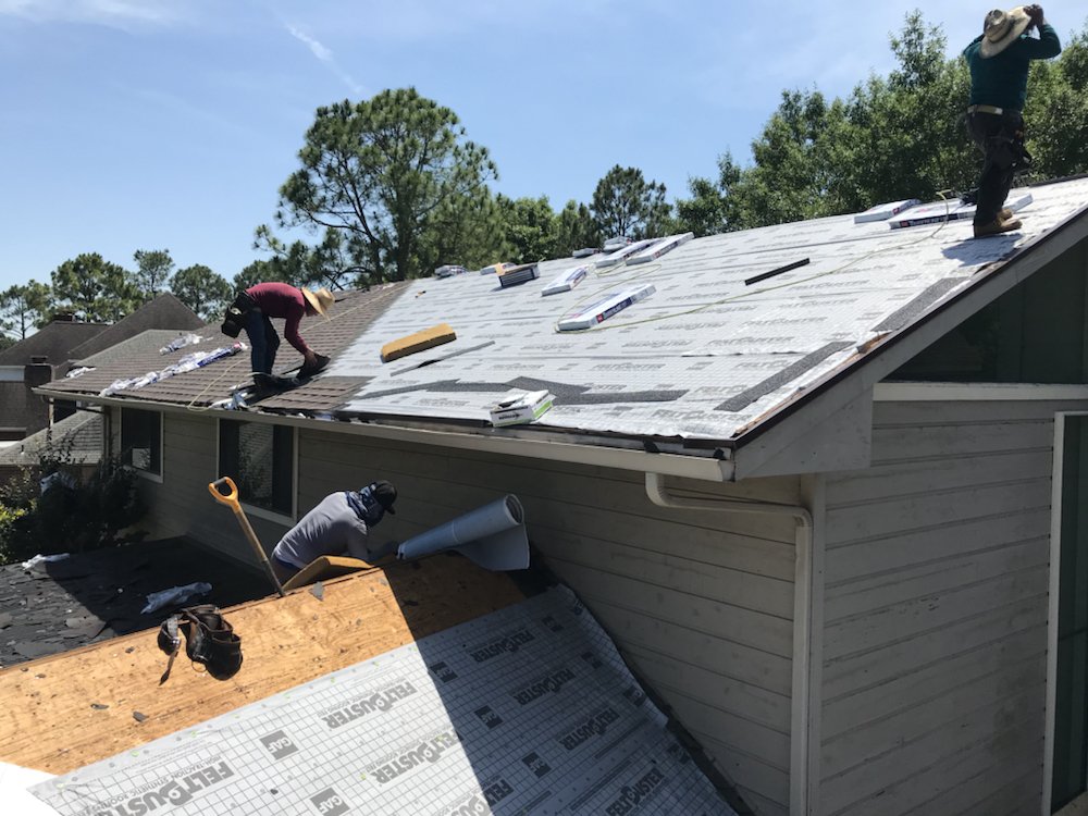 Slide of M&P Roofing