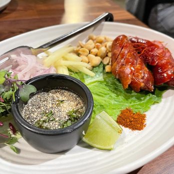 Hanuman Thai Eatery - thai northern sausage - Thai Near Me - Costa Mesa, California Hanuman Thai Eatery - thai northern sausage - Thai Near Me - Costa Mesa, California