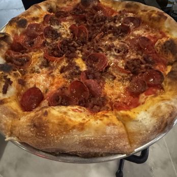 Ophelia's Pizza + Bar - Pepperoni and bacon pizza - so good! - Pizza Near Me - Nashville, Tennessee