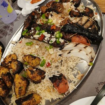 Oasis Haven - Chef Family Platter (slightly diminished b/c we already started eating). - Mediterranean Near Me - Philadelphia, Pennsylvania Oasis Haven - Chef Family Platter (slightly diminished b/c we already started eating). - Mediterranean Near Me - Philadelphia, Pennsylvania
