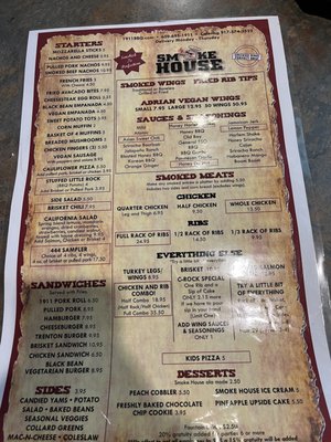Menu photo 3 1911 Smoke House Barbeque Trenton, NJ Menu photo 3 1911 Smoke House Barbeque Trenton, NJ