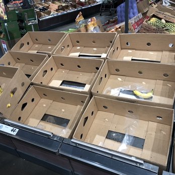 Lidl - Empty banana boxes - Grocery Near Me - Culpeper, Virginia