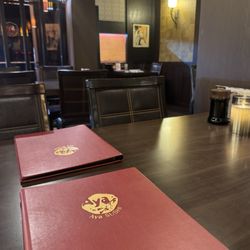Aya Sushi - Menus at the table