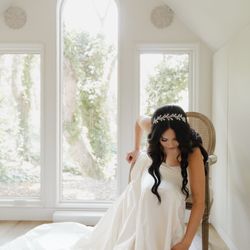 Haven & Rose Salon - Hair down with hair piece