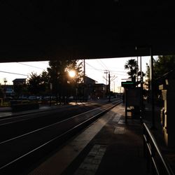 RT Light Rail Station at 29th Street - Sunset