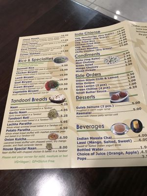 Menu photo 1 Tandoori Kona Hinton, AB Menu photo 1 Tandoori Kona Hinton, AB
