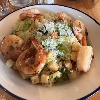 The Mariner - Caesar salad with shrimp - Seafood Near Me - Mystic, Connecticut