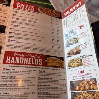 Bubba's 33 - Menu - American Near Me - Peoria, Arizona