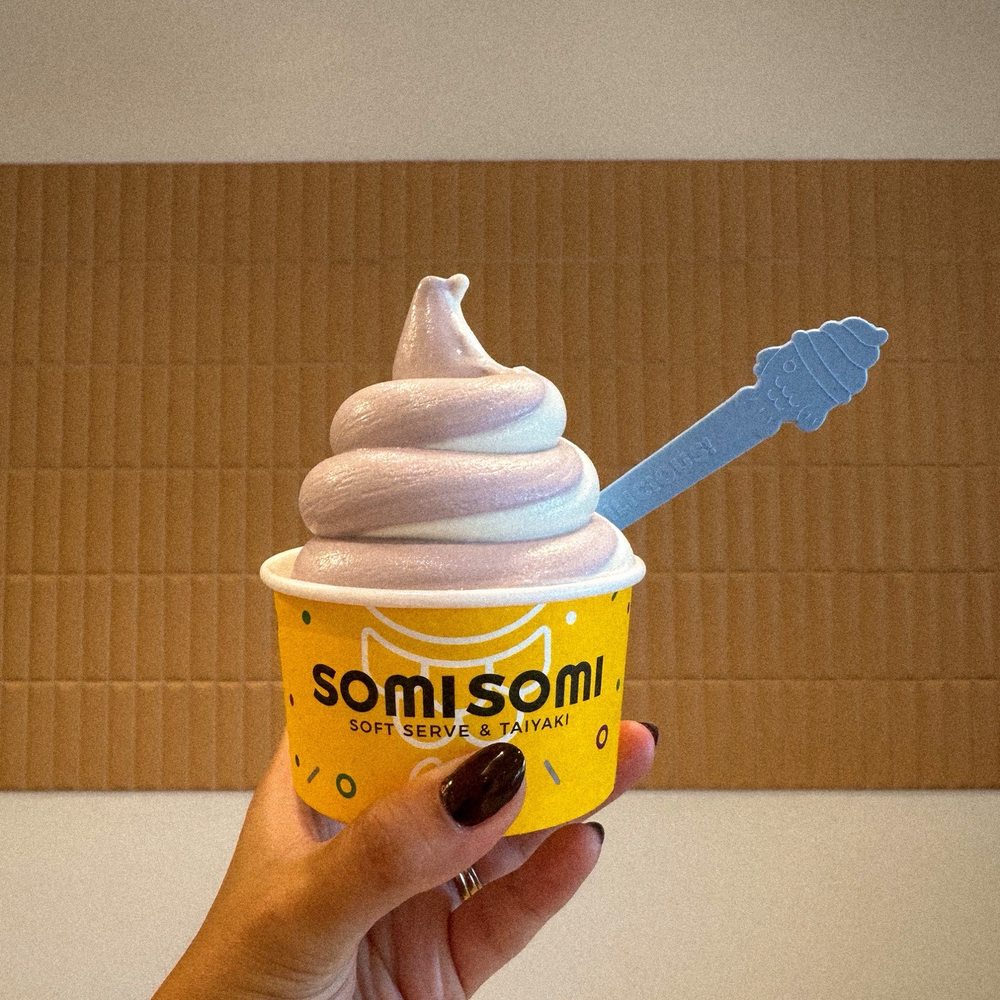 Somisomi - Milk & ube swirl - Desserts Near Me - Temecula, California