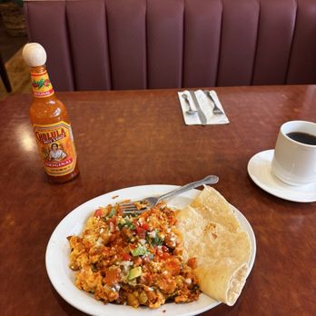 Popular Cafe - Chorizo Scramble & Coffee - American Near Me - Montclair, California