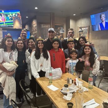 Mezcal Grill - Family doing an early Cinco De Mayo at Mezcal Grill.  Tomorrow drink specials all day for Cinco De Mayo. Best Mexican food in Sacramento. - Mexican Near Me - Sacramento, California