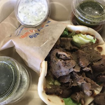 Daphne's - Gyro wrap - Greek Near Me - Ontario, California